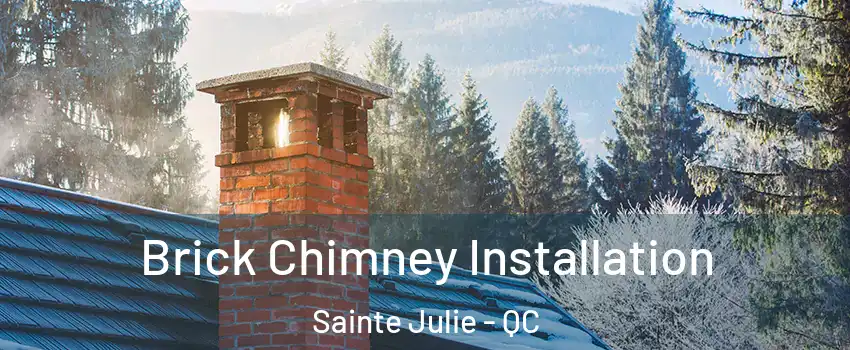  Brick Chimney Installation Sainte Julie - QC