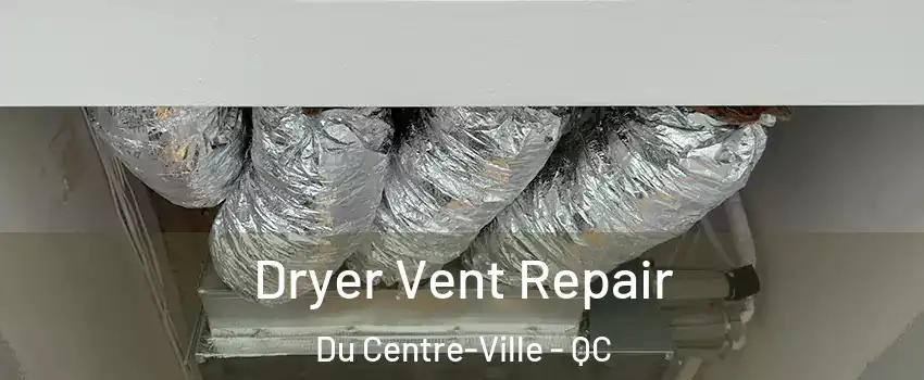  Dryer Vent Repair Du Centre-Ville - QC