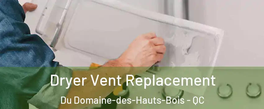  Dryer Vent Replacement Du Domaine-des-Hauts-Bois - QC
