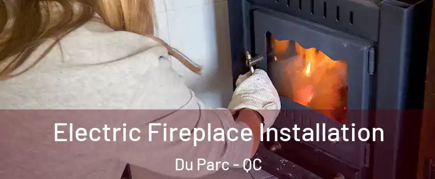  Electric Fireplace Installation Du Parc - QC