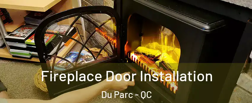 Fireplace Door Installation Du Parc - QC