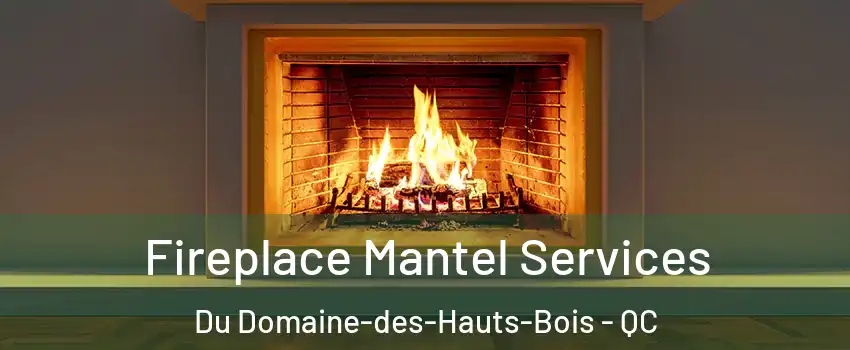  Fireplace Mantel Services Du Domaine-des-Hauts-Bois - QC