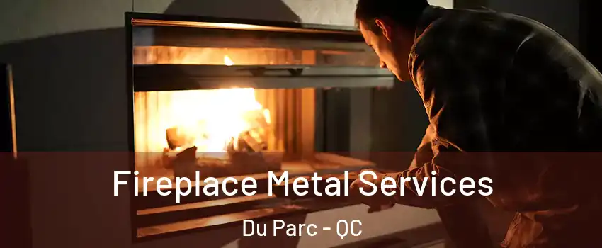  Fireplace Metal Services Du Parc - QC