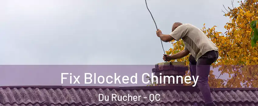  Fix Blocked Chimney Du Rucher - QC