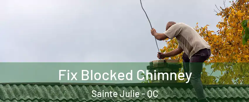  Fix Blocked Chimney Sainte Julie - QC
