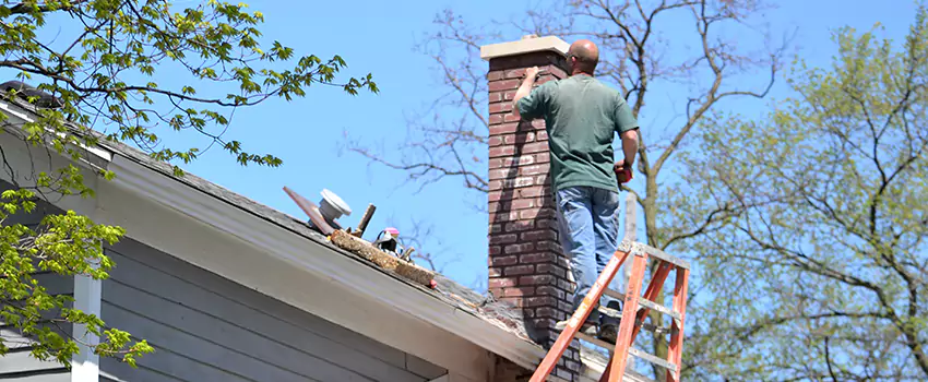 Chimney Crown Repair in Du Sommet, Quebec