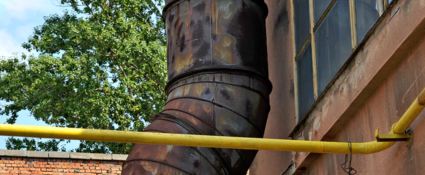 Lightning Protection Installation System for Industrial Chimneys in Sainte Julie, Quebec