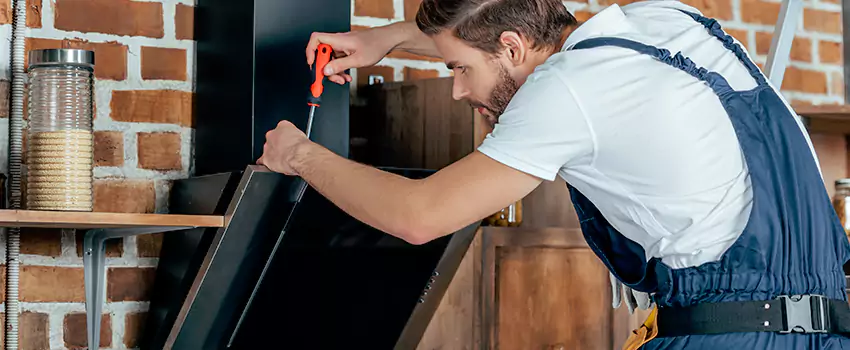 Old Rusted Metal Fireplace Repair And Replacement in Sainte Julie, QC