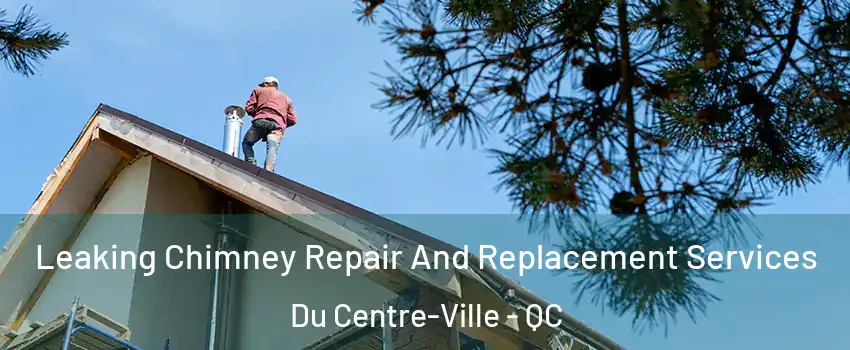  Leaking Chimney Repair And Replacement Services Du Centre-Ville - QC