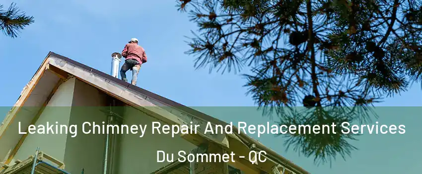  Leaking Chimney Repair And Replacement Services Du Sommet - QC
