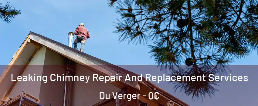  Leaking Chimney Repair And Replacement Services Du Verger - QC
