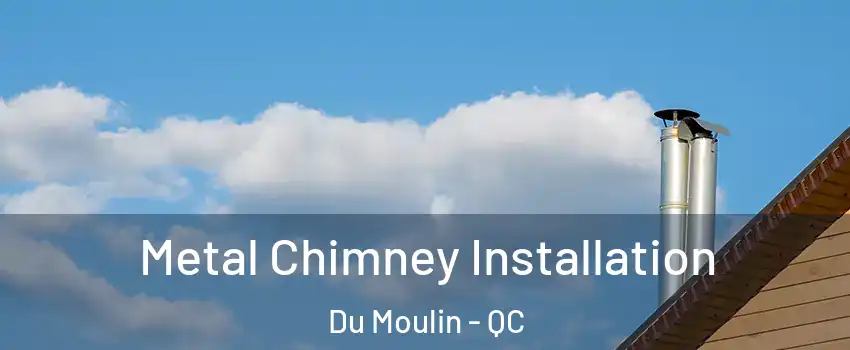  Metal Chimney Installation Du Moulin - QC