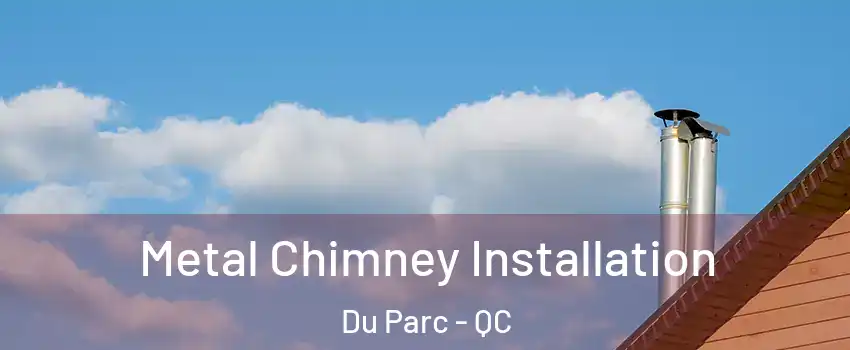  Metal Chimney Installation Du Parc - QC