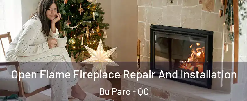  Open Flame Fireplace Repair And Installation Du Parc - QC